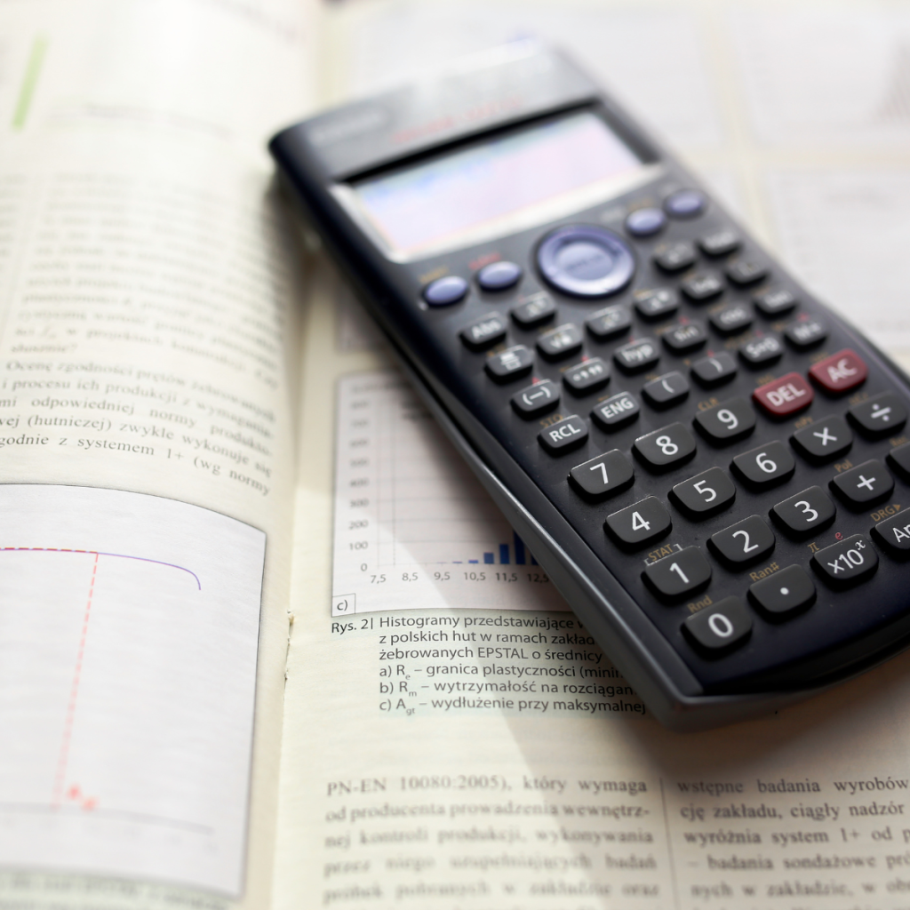 Old school calculator.