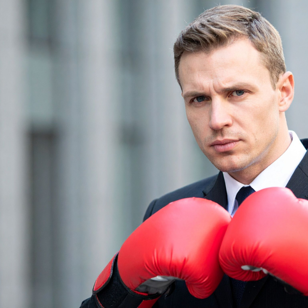 Business boxing gloves