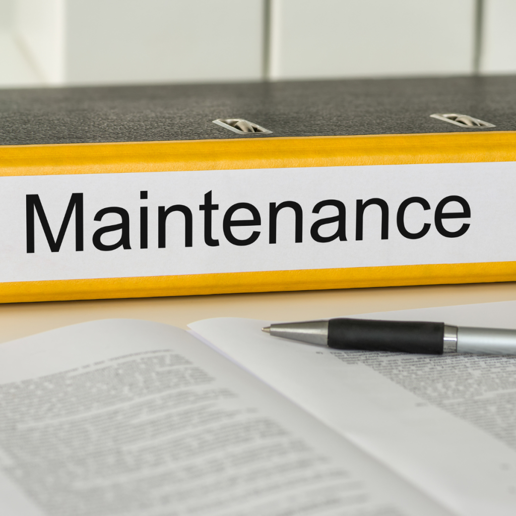 Maintenance