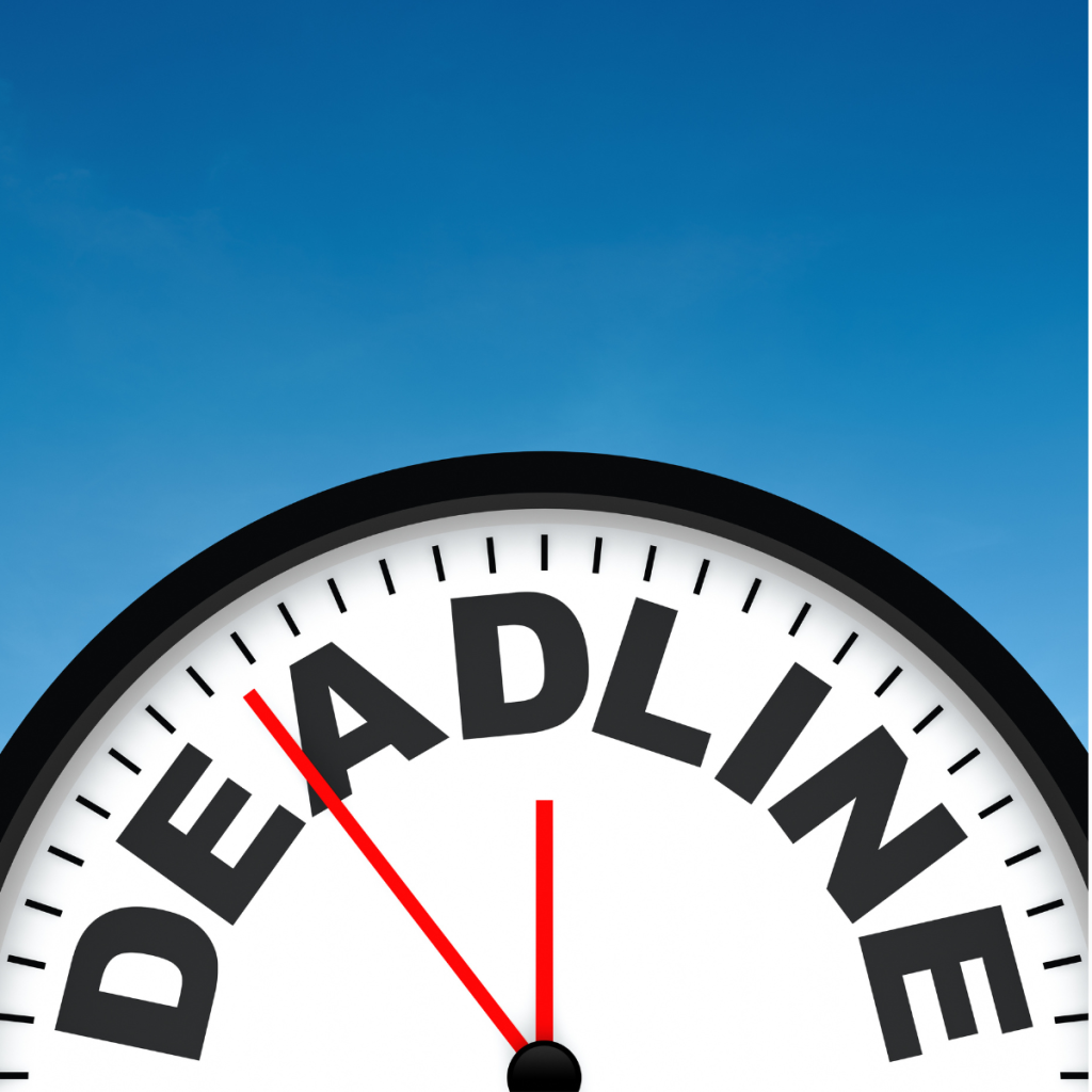 Deadlines